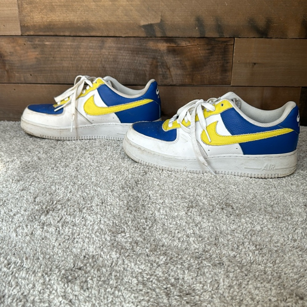 Air Force 1 Nikes, custom colored, size 8.5